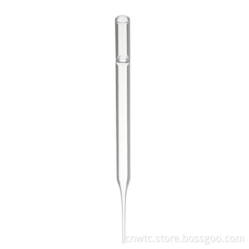 Disposable Borosilicate Glass Pasteur Pipettes for Laboratory Use